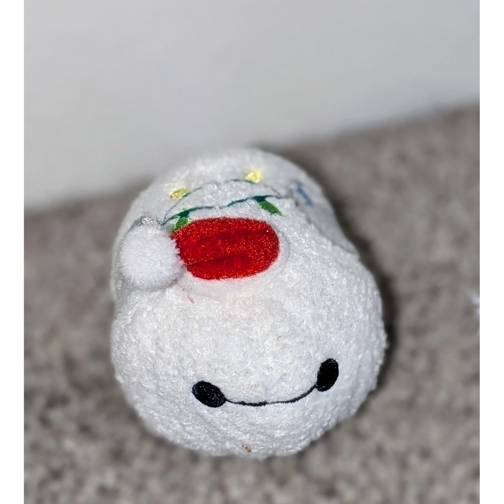Disney Tsum Tsum Big Hero 6 Baymax Christmas Holiday Plush‎ 2016 Collectibles